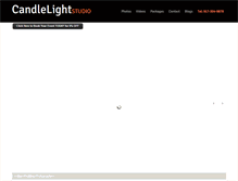 Tablet Screenshot of candlelightstudio.com